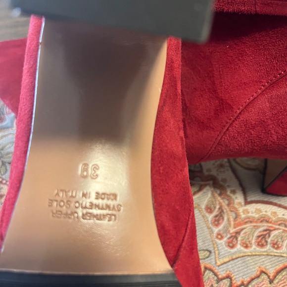 NAPOLEONI Beautiful New red boots - Picture 6 of 8